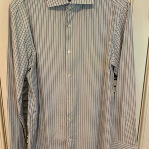 Hugo Boss men’s designer button down shirt. Size 15R